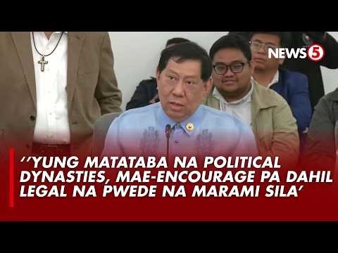 Rep. Erice, nanindigan na 'bola-bola' lang ang Anti-Political Dynasty Bill