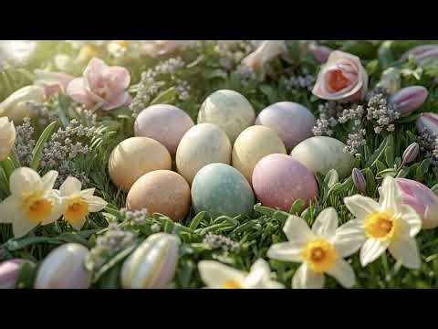 Happy Easter | Easter Spring Decorations | Relax TV Background 2 Hours