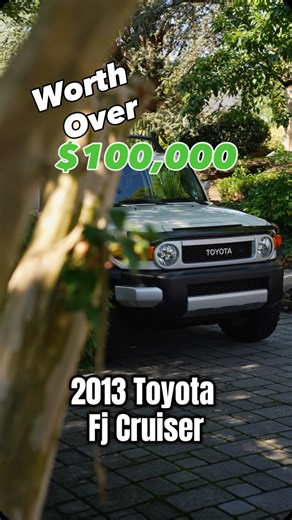 4ByFreak on Instagram: "| 2013 Toyota FJ Cruiser | This is a true time-capsule example of Toyota’s legendary retro-styled off-roader. Finished in classic white, this 2013 FJ Cruiser shows just 5,000 original miles and is equipped with 4-wheel drive. Built on Toyota’s rugged Land Cruiser–derived platform, the FJ Cruiser combines bulletproof reliability with real off-road capability, making it one of the most sought-after modern classics on the market today. With mileage this low, the truck presen