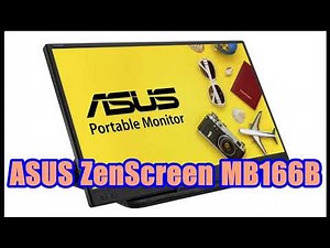 ASUS ZenScreen 15.6” 1080P Portable USB Monitor (MB166B)