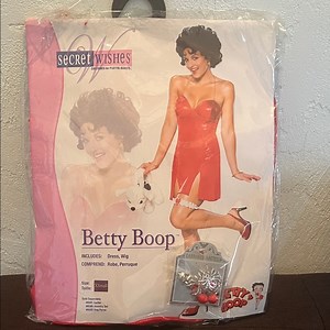 # 0746  Betty Boop Red Costume