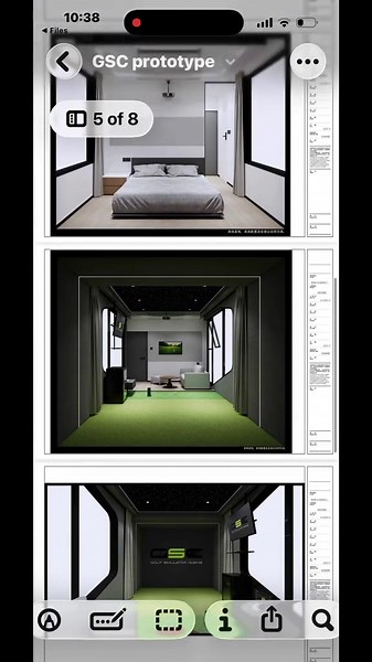 Our golf simulator “Stay & Play” capsule prototype is coming along nicely! Can’t wait to see it finished. It’s packed with all the bells and whistles for a comfortable overnight stay, then a seamless step straight onto any golf course in the world. 🏌️‍♀️🏌️‍♂️⛳️ It really has everything.