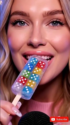 Popsicle Eating ASMR | Cold Crunchy Ice Pops Sounds for Relaxation ❄️🍧 #relaxingasmr #mukbang