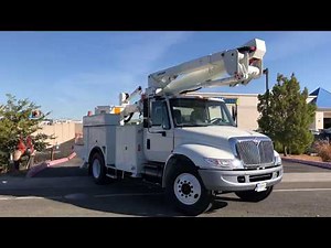 2003 International Terex Hi-Ranger TL50M 55' Bucket Truck