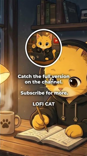 Relax into a peaceful night with Cozy Lofi Cat 🐈🌧️