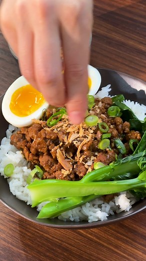 Maggie Zhu’s Quick Taiwanese Pork Rice: A few clever ingredient choices paved a quicker path to a rich, savory sauce. Recipe: https://bit.ly/4honBVK | America's Test Kitchen