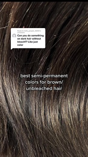 Best Semi-Permanent Hair Dye for Dark Hair