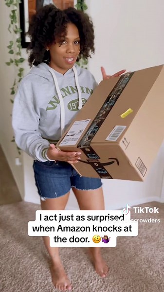 Amazon Delivery Surprise Reaction | Funny Couple Comedy