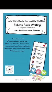 LET’S WRITE:HANDWRITING LEGIBILITY WORKBOOK Not new but sharing...