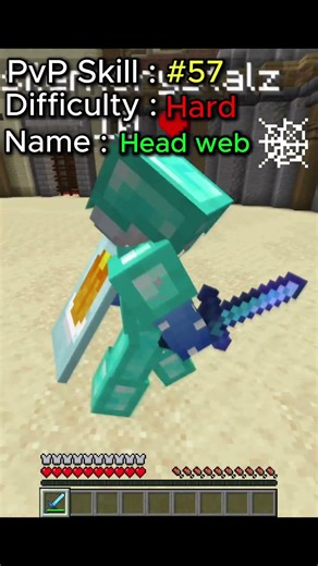 Minecraft PvP Lesson 57 #minecraft