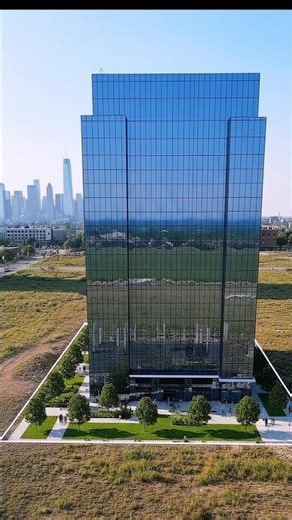 Modern Glass Skyscraper Construction Timelapse #beforeafter #shortsfeed