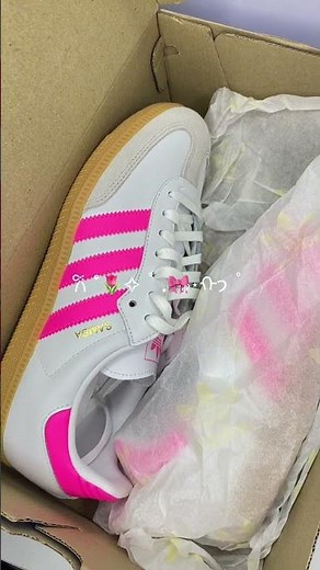 Adidas samba hot pink🎀#adidassamba #samba #adidas #musthave #shoereviews #pink #adidassneakers