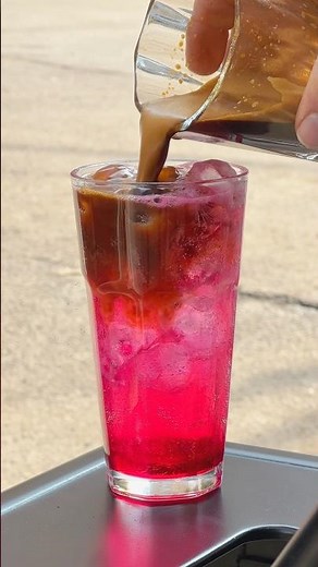 “Aesthetic Rose Coffee Recipe 🌹✨ Fall Drink That Looks Stunning & Tastes Even Better | ASMR Short”