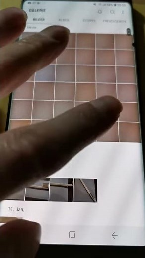 Samsung Galaxy Note 8 - Galerieansicht verändern - Galerie ändern