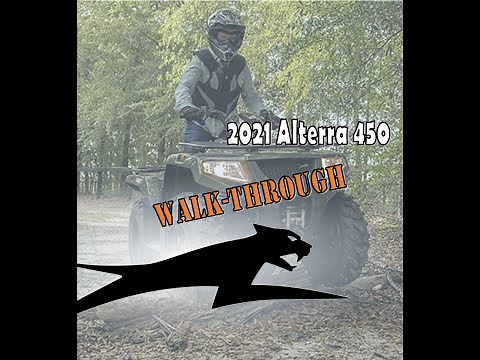 2021 Arctic Cat Alterra 450 Overview
