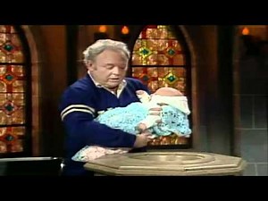Archie Bunker Baptizes His Grandson