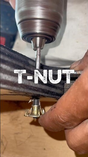 Installing T-nuts for a stronger, cleaner, and more secure speaker mounting. #boxspeaker