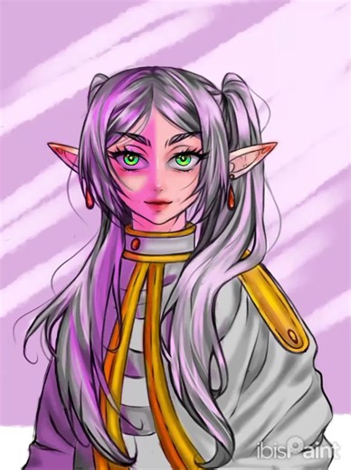 #фрирен #цифровоетворчество #фриренпровожающаявпоследнийпуть #anime #anime #ibispaint #artibispaint