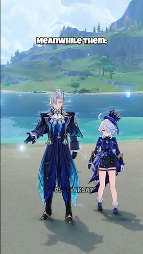 Genshin characters Idle animation effects #genshinimpact #genshin