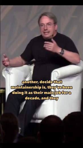 Linus Torvalds Explains The Maintainer Problem #shorts #linux #programmer #developer