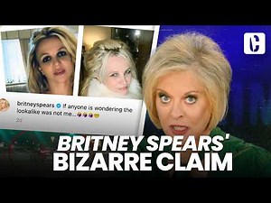 BRITNEY SPEARS BIZARRE CLAIM HER 'LOOKALIKE' SWERVES INTO ONCOMING TRAFFIC, BIKE PATH IN VIRAL VIDEO