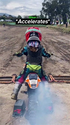 Little Girl’s First Motocross Race🥰