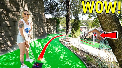 We've never played a mini golf course that did this