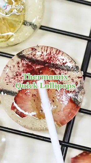 Homemade Lollipops with Thermomix® TM6