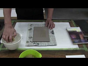 2 コロタイププリントを作ろう！ プリント作業の開始編 2. How to make Collotype Print?: Starting the printing process