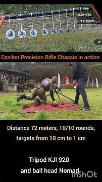 Epsilon Precision Rifle Chassis in action!