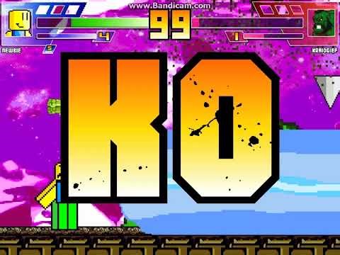 MUGEN battle #7022: Team Newbie vs IWBTG Bosses