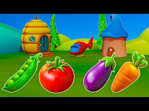 Vegetables Chant for Kids | Fun English Learning