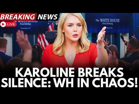 WHITE HOUSE Briefing LIVE | Karoline Leavitt Big Announcement On IRAN war | Donald Trump | US News