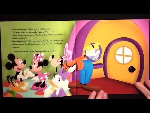 DISNEY MICKEY MOUSE "MICKEY'S EASTER HUNT" - Read Aloud Storybook for kids, children