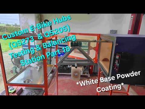 Master Jeffrey Henderson is live (Custom Ebike Hub (QS205-QS273) Testing & Balancing Station Part 18