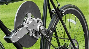 Engineer Builds Bike With Flywheel Kinetic Energy Recovery System
