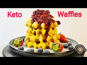 HOW TO MAKE KETO WAFFLES - 3 RECIPES WITH TIPS ON HOW TO MAKE THEM CRISPY !