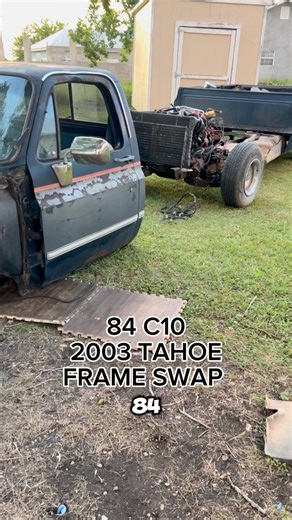 Josh on Instagram: "84 C10 TAHOE FRAME SWAP #c10 #c10trucks #c10nation #chevy #chevysilverado #chevytruck #cargram #carlovers #cars #car #carinstagram #carlove #carlover #projectcar #restoration #mechanic #auto #ls #lsswaptheworld #lsswap"