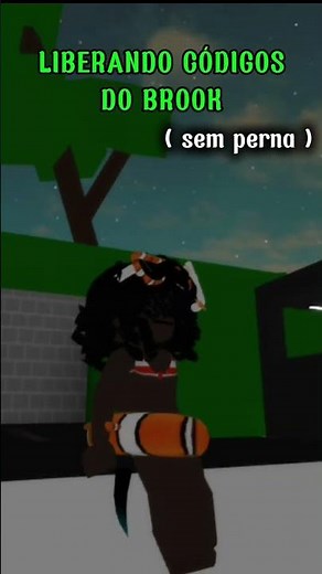 como ficar sem a perna no brook #roblox #brookhaven #semperna #codigos