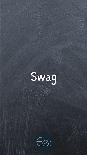 Swag 🕶️ What Does It Mean? by English explained #slang #words #meaning #phrases #explained #tips