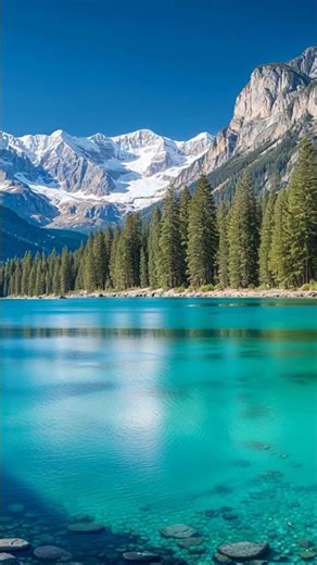 Crystal Clear Lake & Forest Sounds – Relaxation and Deep Sleep