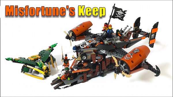 Mastering the Build: LEGO Ninjago 70605 Misfortune's Keep in Record Time