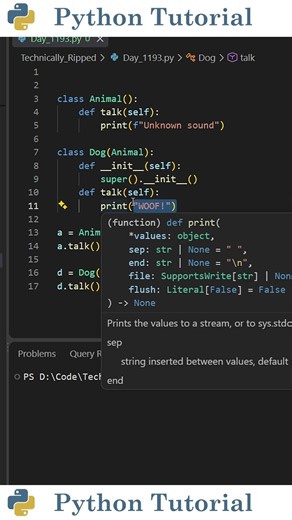 Python Polymorphism Explained | Python Tutorial