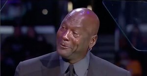 Michael Jordan told his wife he wasn't going to do it. But he did...and now we have Jordan Crying Fact pt. 2 | ClutchPoints