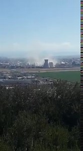 Water cooling tower at Haifa oil refinery collapses | The Jerusalem Post