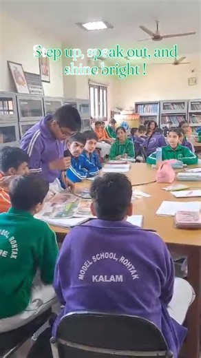 Model School Sector four on Instagram: "Welcome to the Elocution Club, where every voice finds its power!"