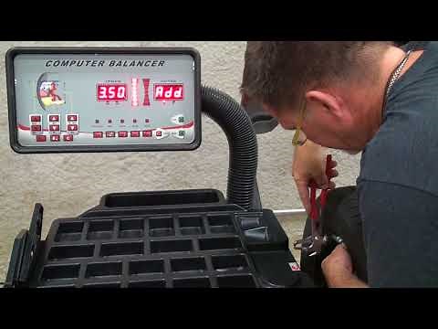Weaver® W-957 Wheel Balancer Calibration