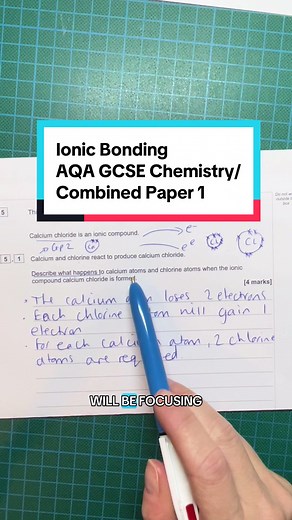 Let’s revise ionic bonding #sciencetutor #sciencerevision #chemistryrevision #gcsechemistry #ionicbonding