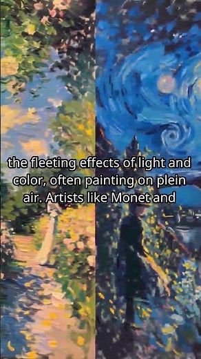 What are the key differences between Impressionism and Post-Impressionism?