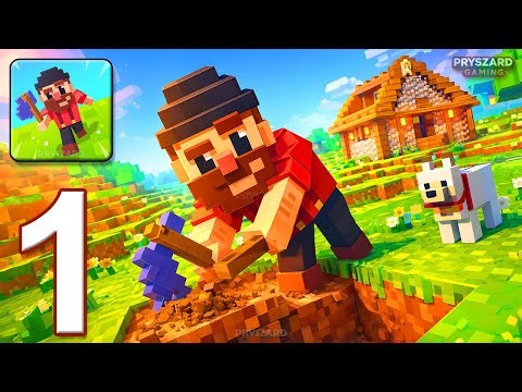 Craft Valley: Building Game - Gameplay Walkthrough Part 1 - Craft Your Little World (iOS, Android)